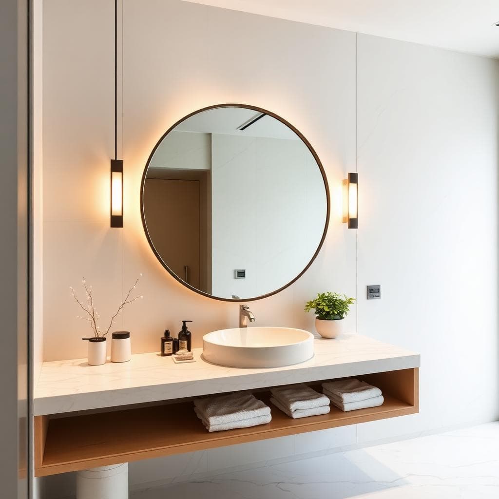 Marble bathroom