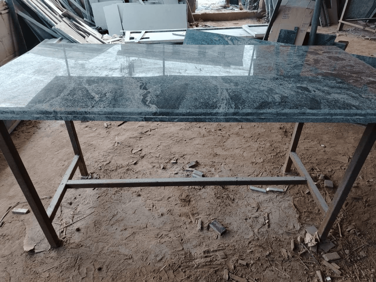 Black Marble Table